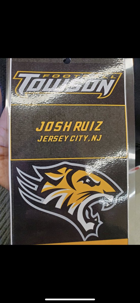 _OfficialJ's tweet photo. Had A Great Time On My Visit  #GoTigers! @Towson_FB @CoachBrownTU @CoachBroScott https://t.co/29rzoiMCsc