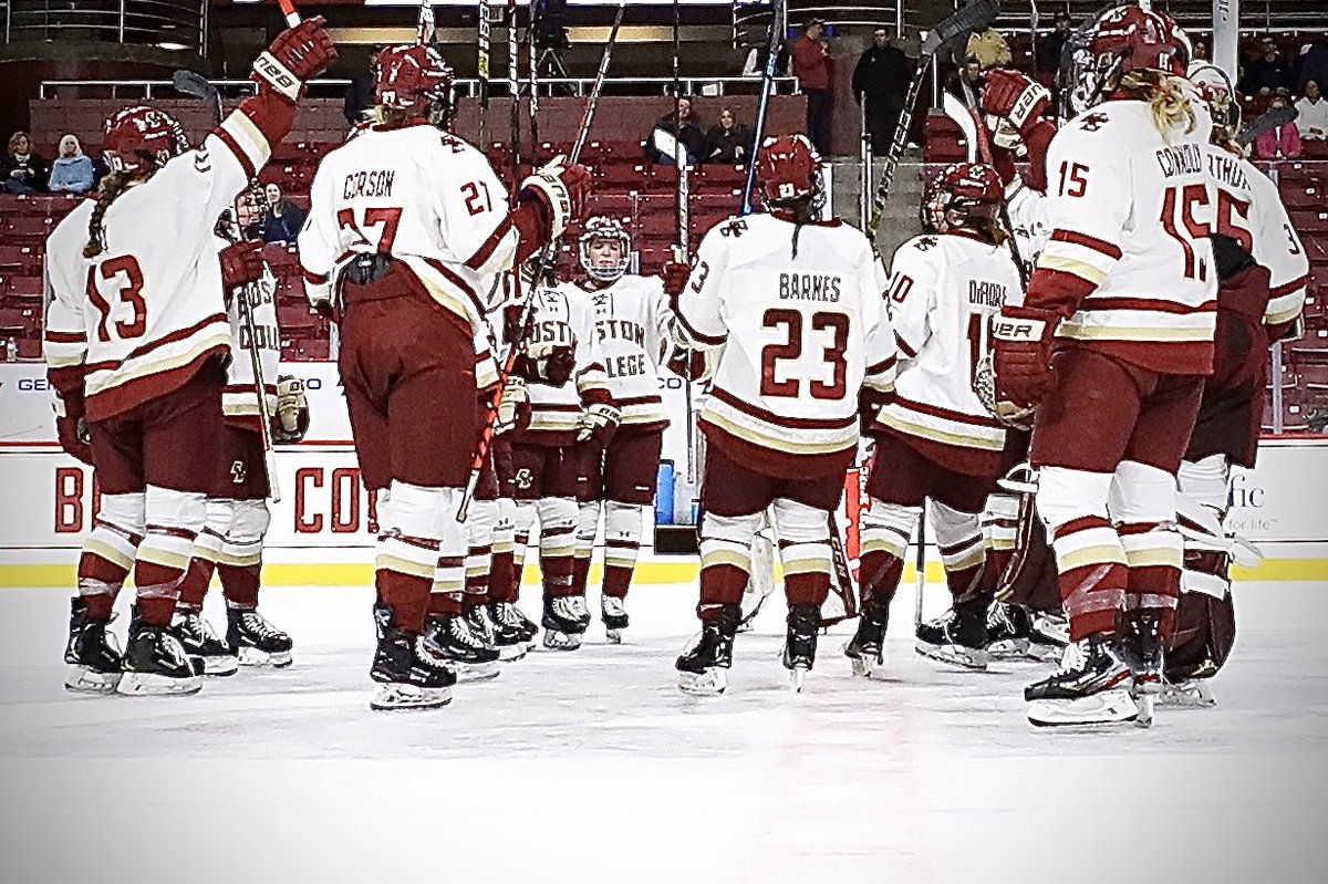 Boston College Women's Hockey tweet media