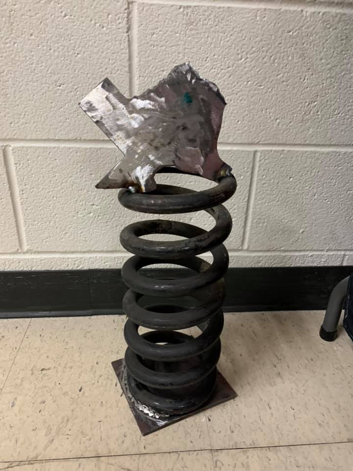 CHHS_BPA's tweet photo. Car Show Trophies!  Top 100 over all and additional special trophies! ALL CUSTOM HAND MADE BY WELDING DEPT (Mr. Wilbert)!🤯  This is going to be one for the record books!

April 11 2020 at Cedar Hill High School  9am - 2pm https://t.co/eBAa3hApqd