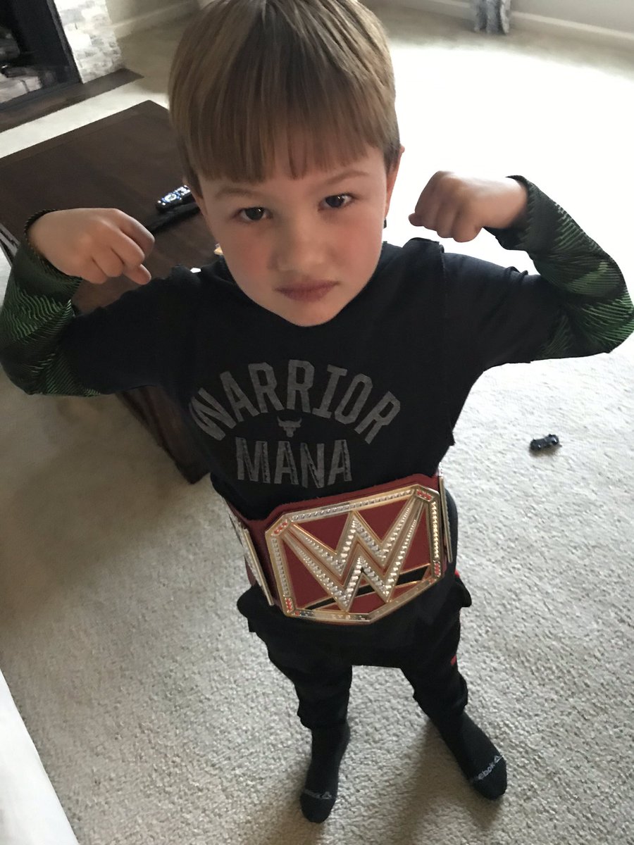 theJFab4120's tweet photo. Rocco: “Dad, can I go to the @TheRock’s house?” 

Me: “Why do you wanna go to his house?”

Rocco: “To give him a hug.”

@ProjectRock

#GetRoccoToHugTheRock 
#OneRockToAnother 
#HugeLittleFan https://t.co/716HNSVazT