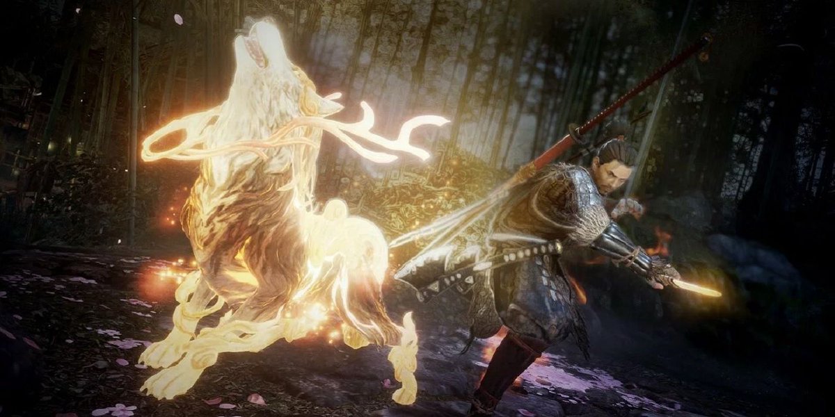 GameRant's tweet photo. Nioh 2 Gets Developer Gameplay Walkthrough - https://t.co/MMCn3fKaDy https://t.co/6ilhu889E6