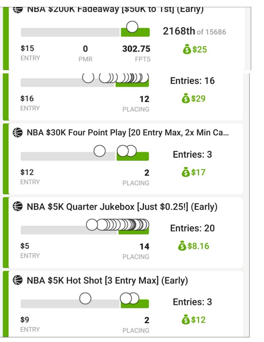 fffuson's tweet photo. Thanks @Fanduelhustlin made my own lines today, with tips and info you've shared with the group.
Thanks buddy.
#dfs
#NBA #earlyslate https://t.co/3KCIngVxza