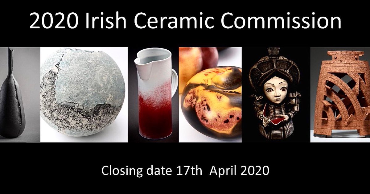 Mill Cove Galleries are providing artists with the opportunity to create unique and exclusive ceramic work. These commissions are open to anyone working in clay in Ireland. The closing date for the commissions is 17th April 2020 - email millcovegallery@gmail.com for details