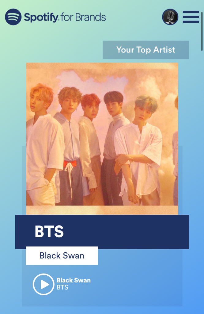 GRLWITHLUV7's tweet photo. Not surprised at all 😆
So I stream all day? 🤔😂
#SpotifyMe @BTS_twt https://t.co/bjkD6U0TP6