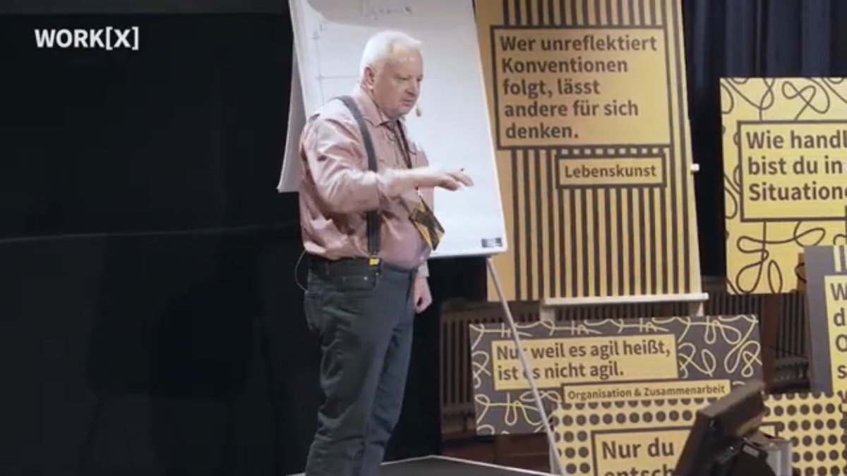 WBintrinsicM's tweet photo. Vom wie? Zum wer? - Klasse Vortrag von @GerhardWohland beim #workX19 von @Intrinsifyme. Vielen Dank dafür! #futureleadership #neuewirtschaft https://t.co/wacyFbaVaC https://t.co/PCoEfisHf6
