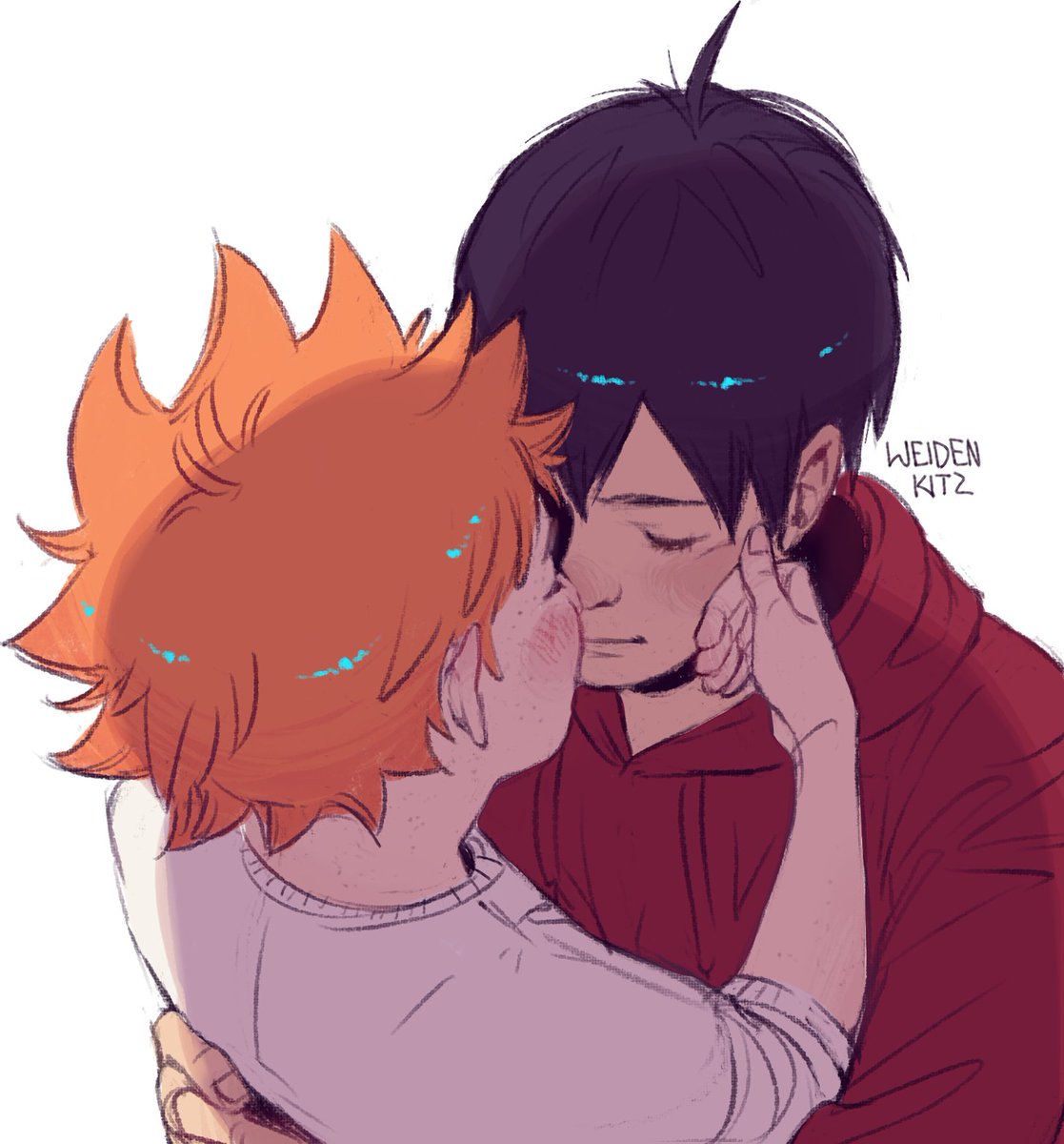 wattemeer's tweet photo. In which Kageyama is just seconds away from crying bc he's sO impossibly in love 🥺
#kagehina https://t.co/evJrS87MbG