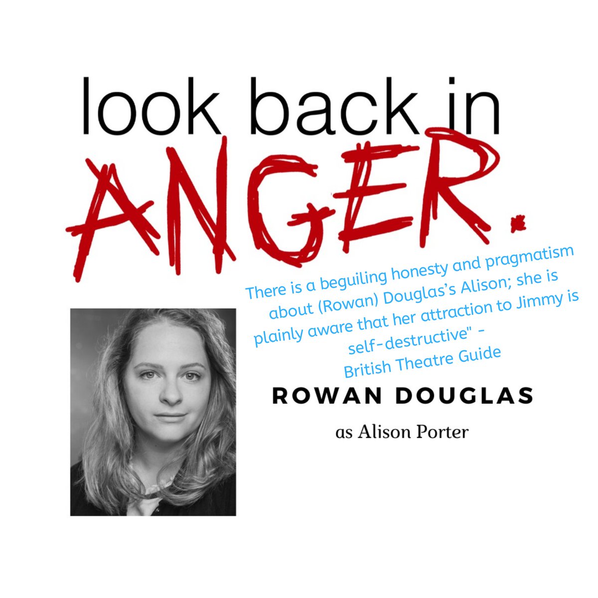 Praise for Look Back in Anger <a href="/WhiteBearTheatr/">White Bear Theatre</a> Only Two Weeks Left! Ticket link in bio!