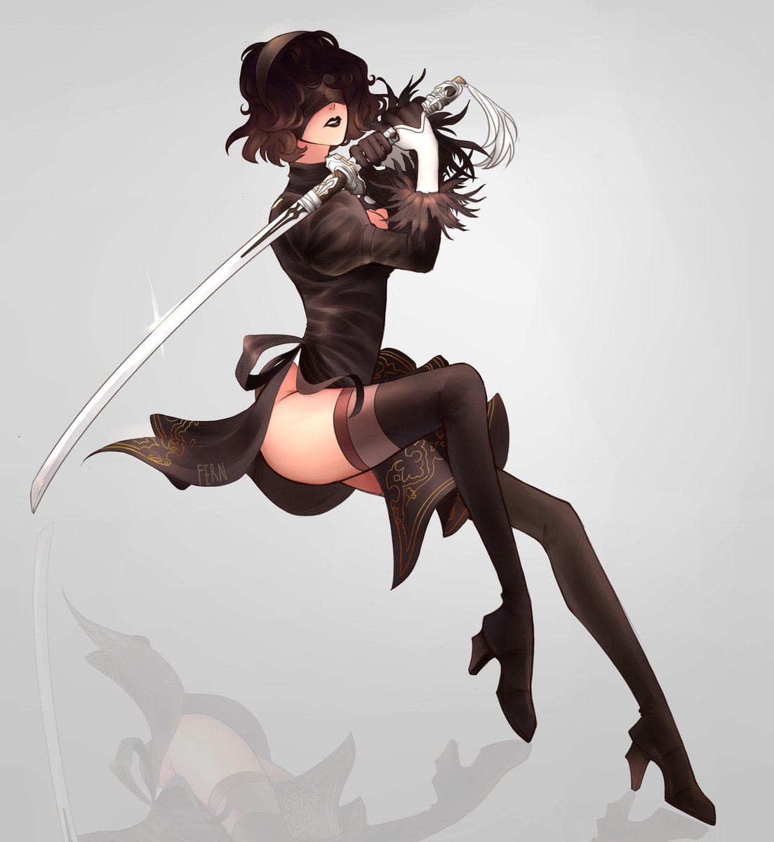 Вообще недавно рисовала этот кроссовер с Nier Automata😳👍, но постить везде по 10 раз так неловко
Наверное поэтому твиттер у меня пустой лол

#tts #NieRAutomata #varian #cassandra #vassandra #cassarian