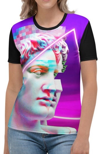 GlitchStreet's tweet photo. Vaporwave Blind Sensation
#GlitchStreet #Glitch #CyberPunk #Aesthetic #SynthWave #Retro #fashion #TrendingNow #GlitchArt #Etsy #Etsyshop #80s #90s #pixelart #vaporwave #aestheticgirl #Apollo #gym #gymgirl #aestheticclothing #yoga #yogagirl #apolloart #art
https://t.co/JjPyR3q7P0 https://t.co/p0SG06Gllw