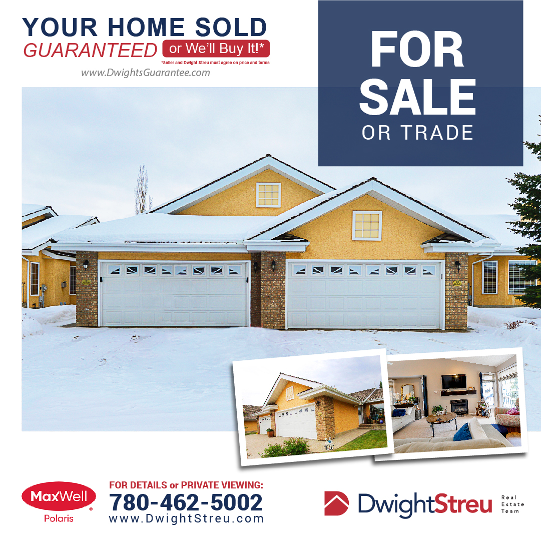 West Creek Condo in Twin Brooks 🏡: FOR SALE OR TRADE
✅ Located in a popular 18+ gated community next to MacTaggert Ravine.

For more details please call 780-462-5002 or dwightstreu.com/mylistings/def…

#twinbrooks #swedmonton #edmontonhousesforsale