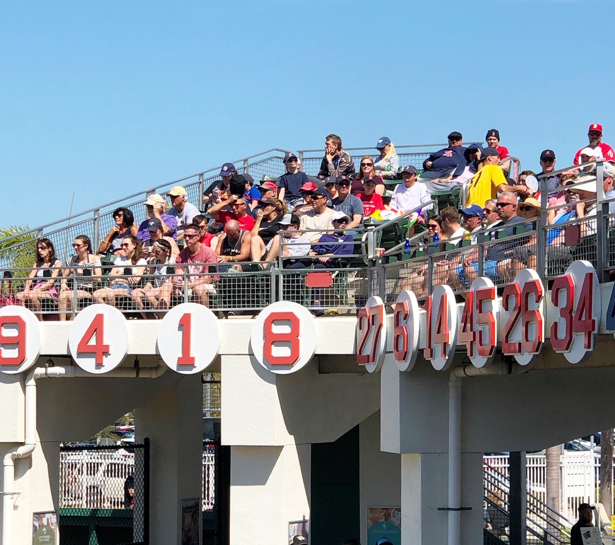 FI_Inc's tweet photo. Thank you @RedSox for supporting our Autism families! We are enjoying this beautiful day cheering for our favorite team! LET’S GO REDSOX!!! #Redsox #FamilyInitiative #Autism #SpringTraining https://t.co/dvmtLu58RZ