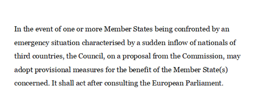 YanniKouts's tweet photo. #EU Treaty Article 78 para 3.
#Greece #IStandWithGreece https://t.co/lbys1JWFNo