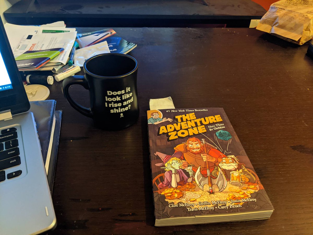 BrianRaif's tweet photo. Finally getting to catch up on my @TheZoneCast reading!
#sundayreading #thereadinglife #bibliophile #booklover #booknerd #newbook #whatimreading #reading #readmorebooks #booklover https://t.co/c0xyTy7cuC