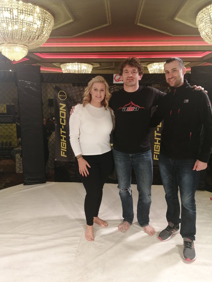 shanemcDonnell3's tweet photo. @FightConIreland what a great event in Cork such a well organised event and everything was run so smoothly thanks to Jason and Cian your hard work over last 8 months showed awesome event. Really enjoyed it.
@Michaelpage247
@thefrankmir
@Benaskren
#fightcon https://t.co/qaPpyqoThK