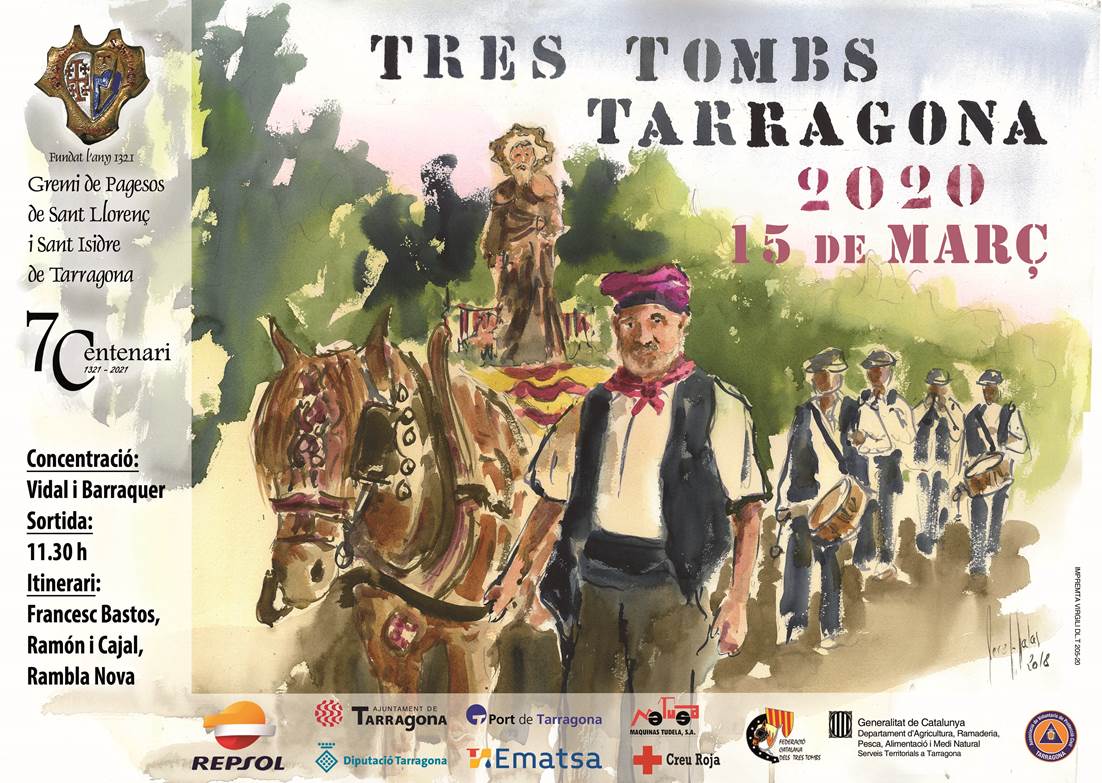 15 de març. Tres Tombs Tarragona 2020. Us esperem! #trestombs #trestombstarragona #trestombstarragona2020 #tarragona #tarragonaturisme #tarragonacultura #tarragonatradicions @TGNturisme @Dipta_cat @TGNAjuntament @TURCatalunya