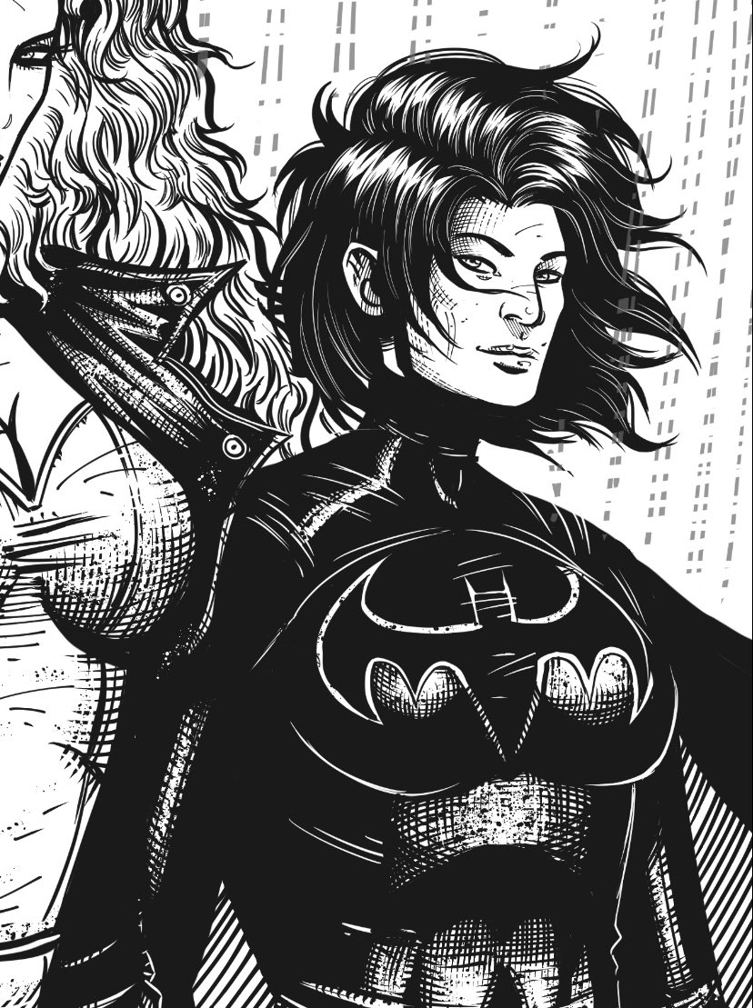 mlandartt's tweet photo. Finished inks for this #BirdsOfPrey piece! @clipstudiopaint is still my favourite for inking 

#ComicArt #art #drawing #HarleyQuinn #DCComics @DCComics #BirdsOfPreyFanart #BirdsofPreyArt #digitalart https://t.co/8rvoUSwxMW