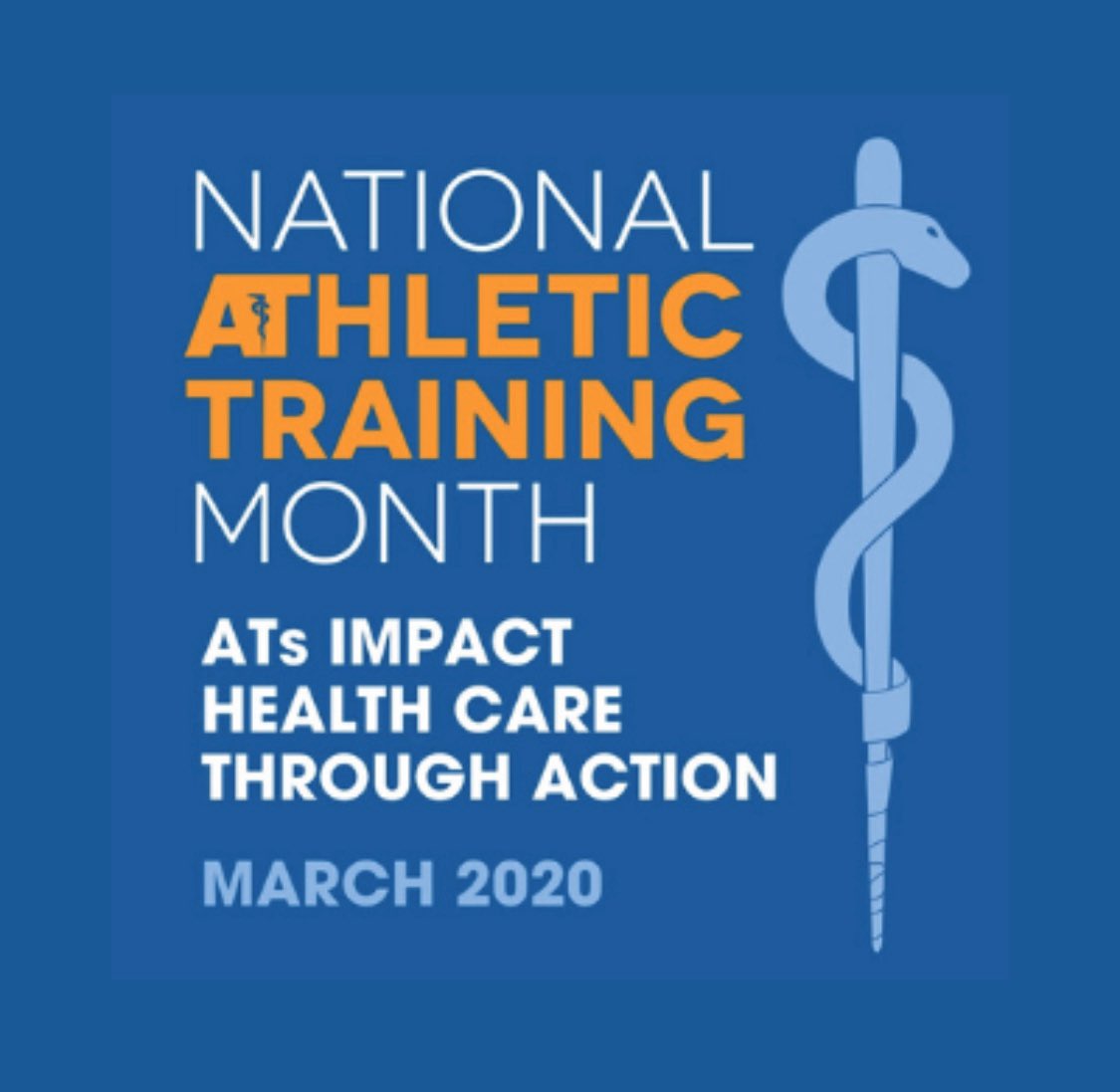 Happy National Athletic Training Month!! A profession that a large swath of people still don’t know about or understand. A profession that not enough high school student-athletes have access to. #AT4ALL