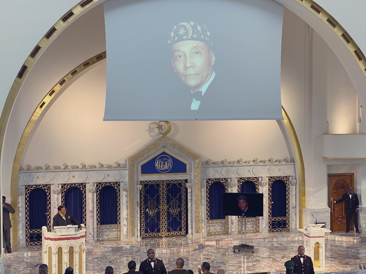 OfficialNOI's tweet photo. The Honorable Minister @LouisFarrakhan has concluded Part II of his 2020 Saviours’ Day titled “Jesus is the Key” https://t.co/8fdl4tpmcB #Farrakhan #NOISundays https://t.co/KdbOZL9l5P