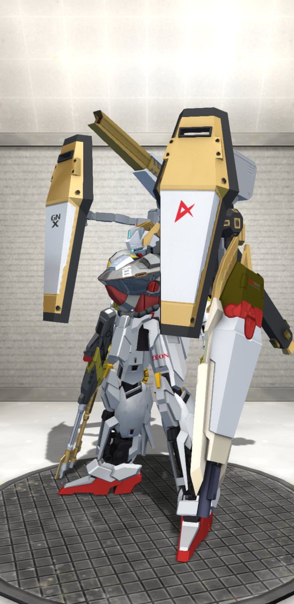 ZxMonokuma's tweet photo. Gundam TR-1X ［Snowfall 下雪］
&amp; Gray 

#gunpla #gundam #gbgw #gundambuildergunplawar #corefighter #gundambattlegunplawarfare #ガンダムブレイカーモバイル #ガンプレ #ガンプラ #ガンダム #code #tri #codetri https://t.co/hmExCXLSDh