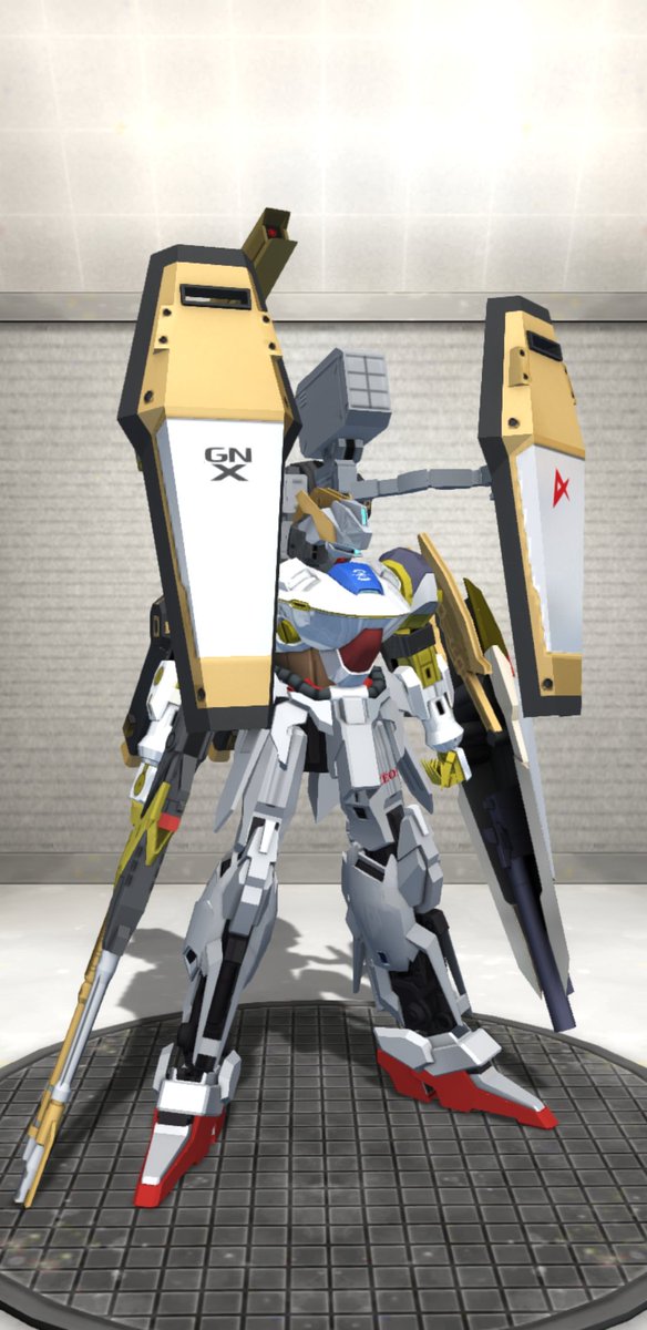 ZxMonokuma's tweet photo. Gundam TR-1X ［Snowfall 下雪］
&amp; Gray 

#gunpla #gundam #gbgw #gundambuildergunplawar #corefighter #gundambattlegunplawarfare #ガンダムブレイカーモバイル #ガンプレ #ガンプラ #ガンダム #code #tri #codetri https://t.co/hmExCXLSDh