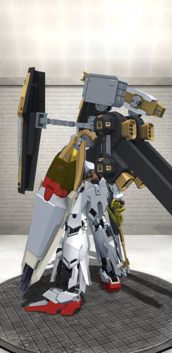 ZxMonokuma's tweet photo. Gundam TR-1X ［Snowfall 下雪］
&amp; Gray 

#gunpla #gundam #gbgw #gundambuildergunplawar #corefighter #gundambattlegunplawarfare #ガンダムブレイカーモバイル #ガンプレ #ガンプラ #ガンダム #code #tri #codetri https://t.co/hmExCXLSDh
