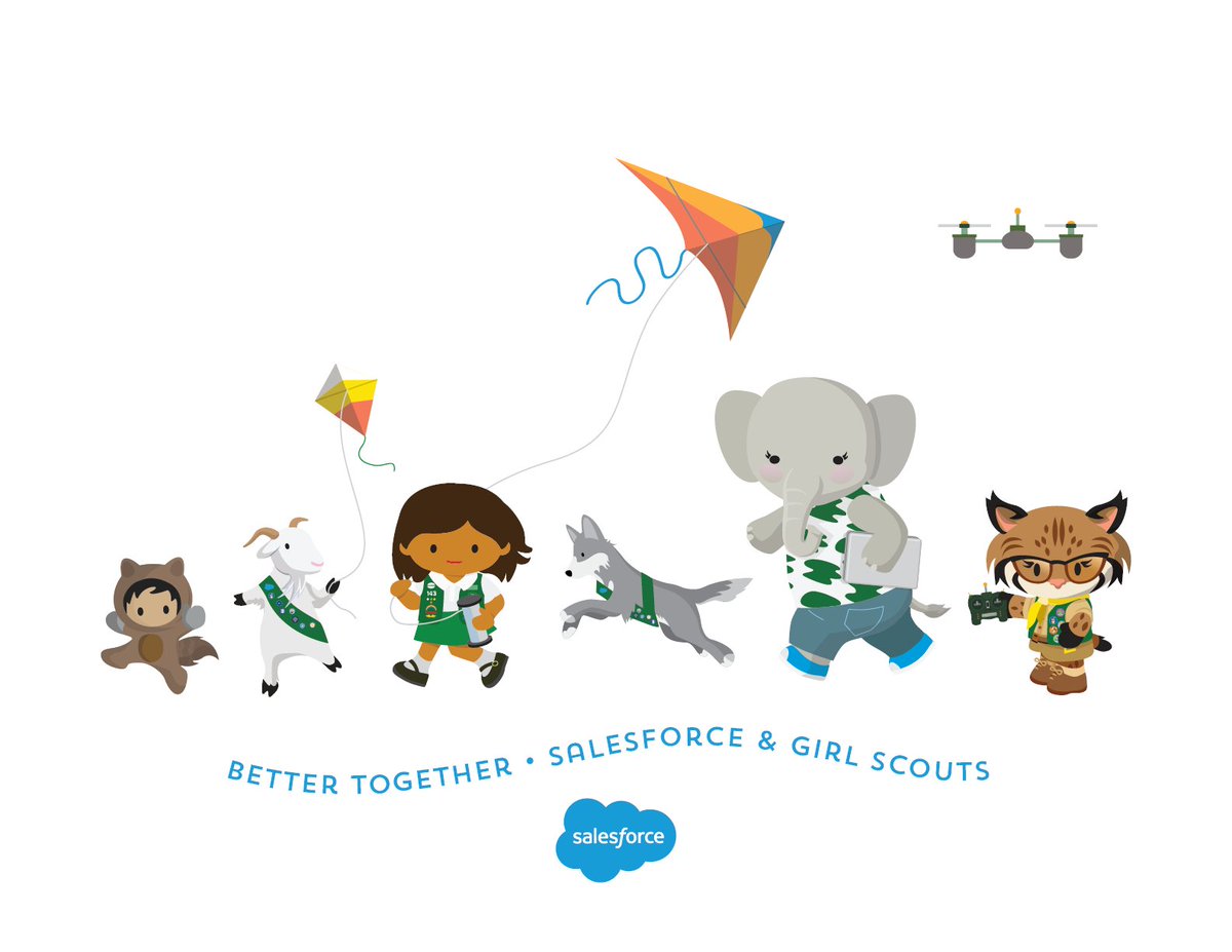 MeighanSF's tweet photo. Let's add 2.5 million girls to the STEM pipeline by 2025. Join me in sponsoring a girl in STEM by supporting @girlscouts as they inspire the next generation of leaders: https://t.co/hYIbJeWsOW โจ #InvestInGirls #STEMPledge @salesforce #futureWIT https://t.co/QpO36XHk1T