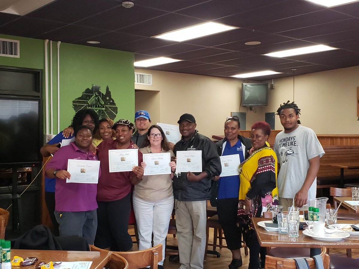 CHS_SAO_AP's tweet photo. We Love our bus drivers. We gave them first class service in the Outback for breakfast, Certificates of Appreciation and a lot of Love. 
@ChamberlainHigh @CHS_APC @AthleticsChambo @ChiefsMediaCtr https://t.co/r8j83NzRIw