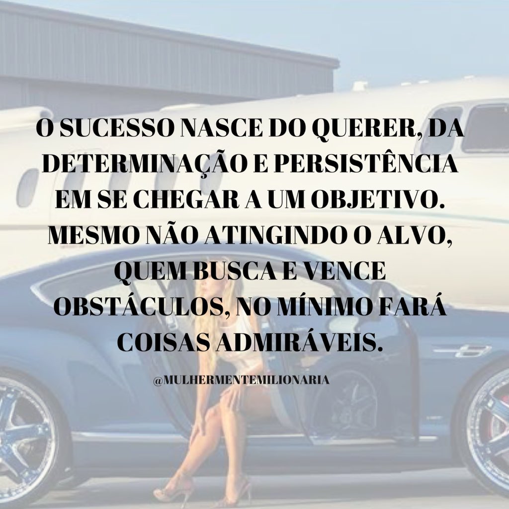 maeempresaria's tweet photo. O sucesso nasce do querer, da determinação e persistência em se chegar a um objetivo. Mesmo não atingindo o alvo, quem busca e vence obstáculos, no mínimo fará coisas admiráveis.
.
.
.

#mulhermentemilionaria #suesso #markentingdigital #mulherinteligente #mentemilionaria  #hotmar https://t.co/IPKbuMB2mM