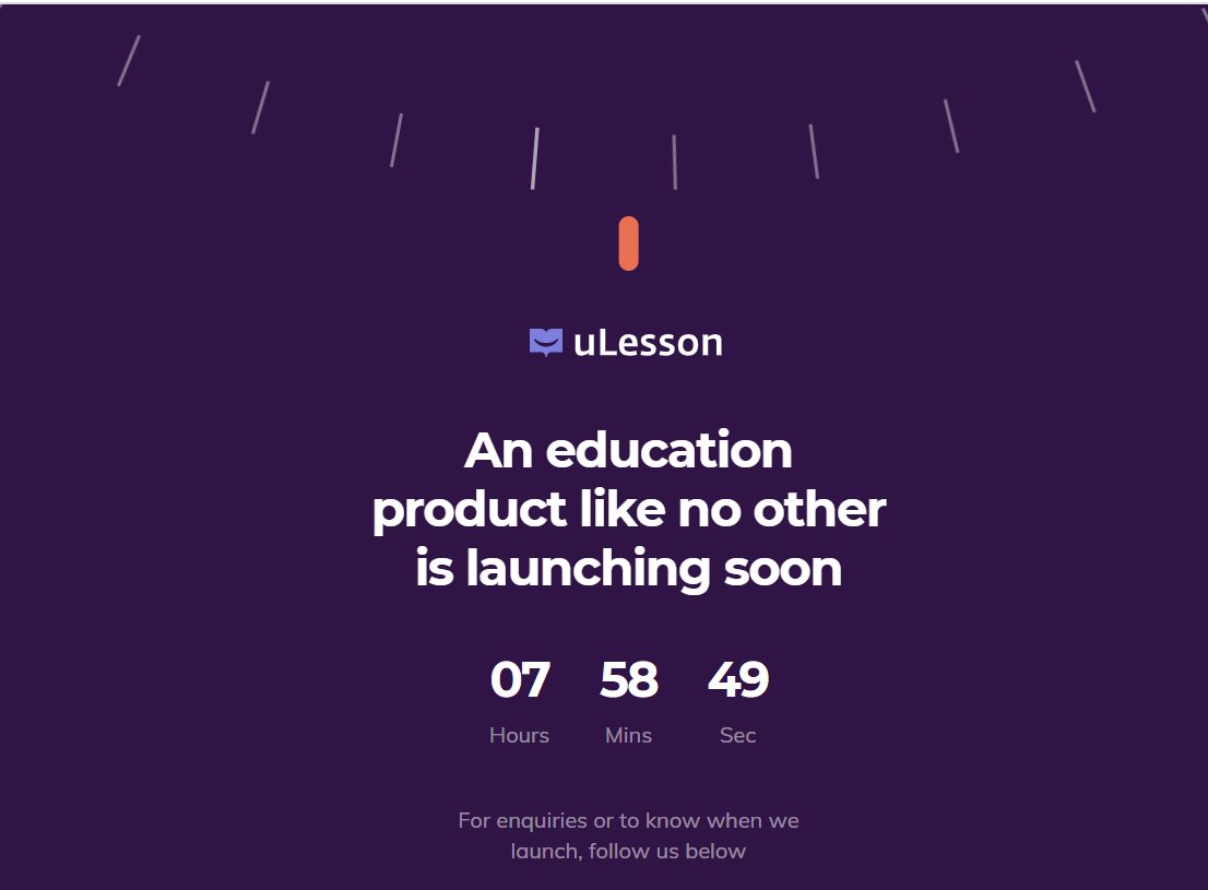 ImoleOluyemi's tweet photo. The @uLessonApp goes live in less than 8 hours. Excitement can't even describe what I'm feeling right now. https://t.co/EwXbF8rZlL
