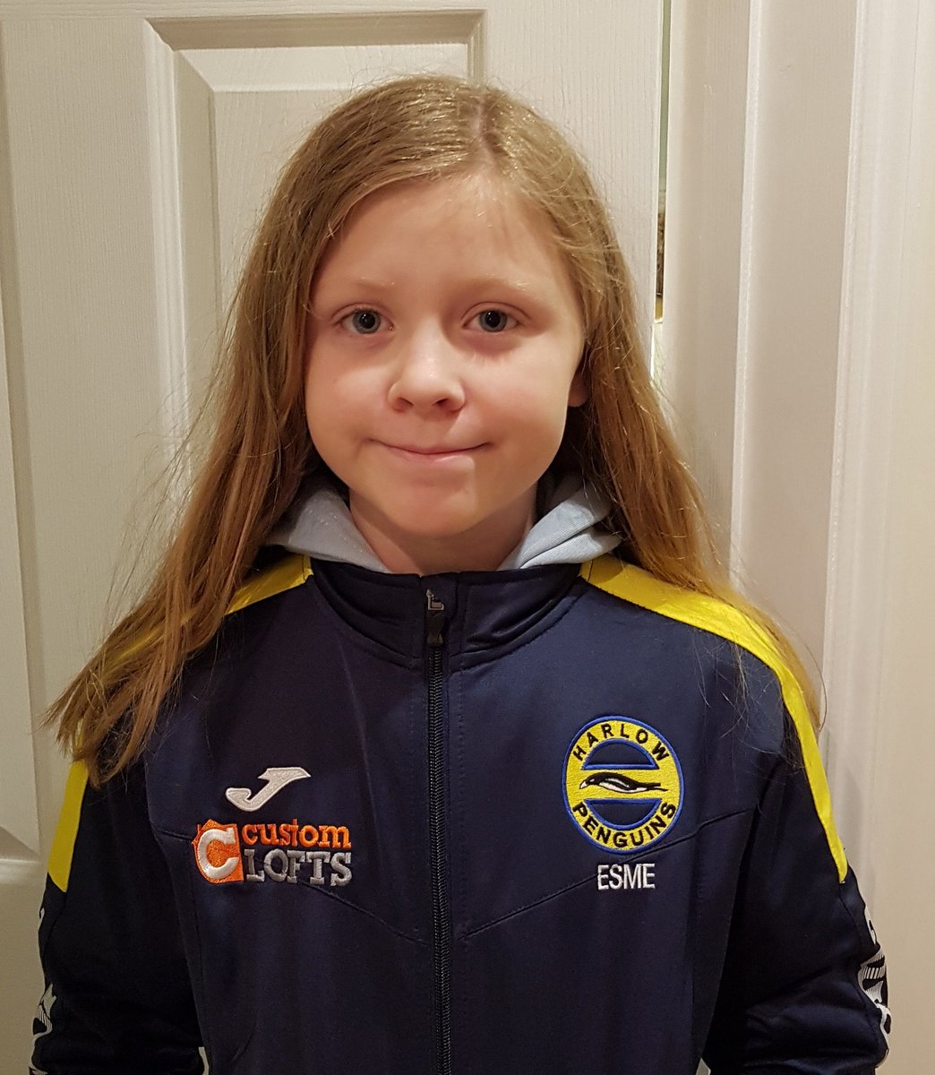 swimteachsarah's tweet photo. Well done Esme qualified for 3 Essex County Champ events this yr compared to 1 last yr, just such a shame been ill on your training lead up xx😍 #breaststroker @BurntMillAcad @BMSPE @harlowpenguins 🐧 https://t.co/nhjmINpXvn