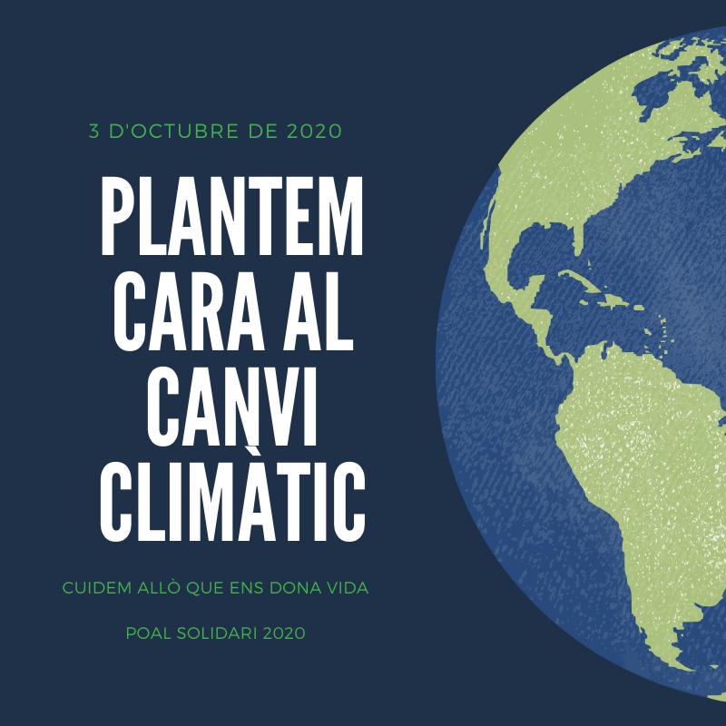 Bones família!! .
Us presentem la temàtica que tractarem aquest any! 
Creiem que és un fenòmen que ens afecta a totes i tots, i que som els únics que podem plantar cara a l’emergència del canvi climàtic
Per aquest motiu durem a terme diferents accions socials durant tot l’any! 🌍