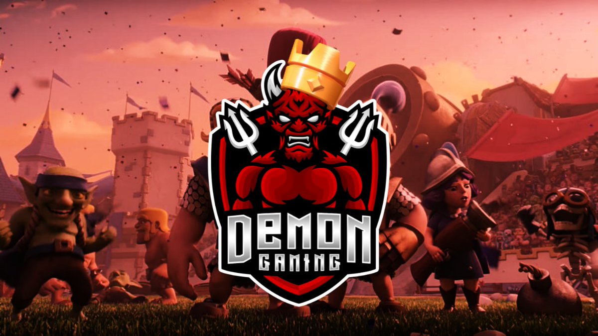 ¡UN DEMONIO EN CLASH ROYALE!

El dia de hoy nos complace anunciar el Clan y  Roster de Clash Royale de Demon Gaming.

Sigan a @DemonGamingCR.

Únanse a nuestro clan de ladder para ser top argentina en CR también:

link.clashroyale.com/invite/clan/es…

#GoDemons.