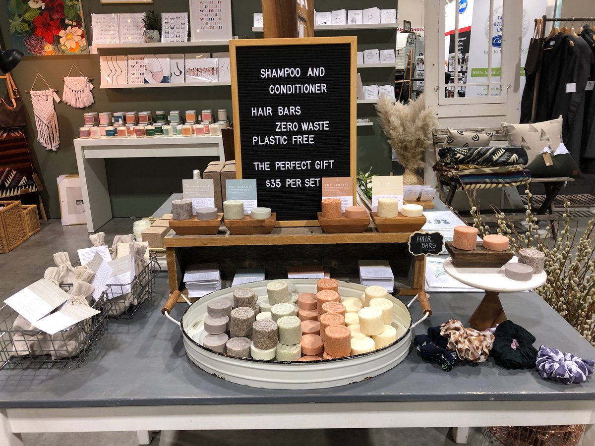 Beautifully curated pieces for home decor can be found in the Outside The Shape boutique space in Hall D. Paintings, artwork, natural beauty products, jewelry and more - head on over to find just what you're looking for! #CHGS20