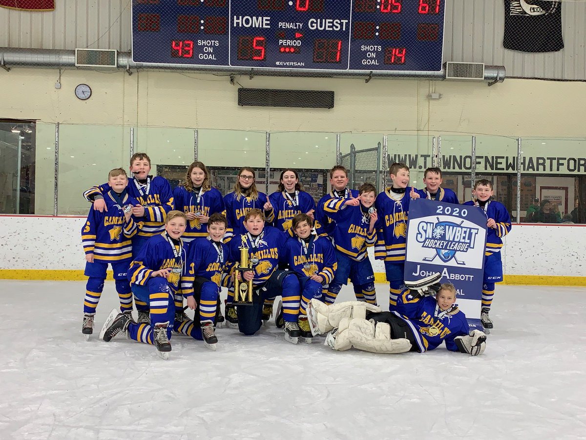 CyhaParent's tweet photo. 1st place for our Peewee team at their jam at New Hartford this weekend! Awesome job! https://t.co/qxorzED7p5