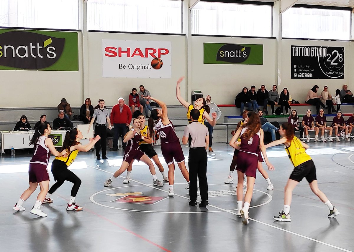 BasketAlmeda's tweet photo. Derrota del #C1F davant el @FemSantAdria per 81-48 #BàsquetAutèntic #AdnAlmeda https://t.co/L8qtdlySTF
