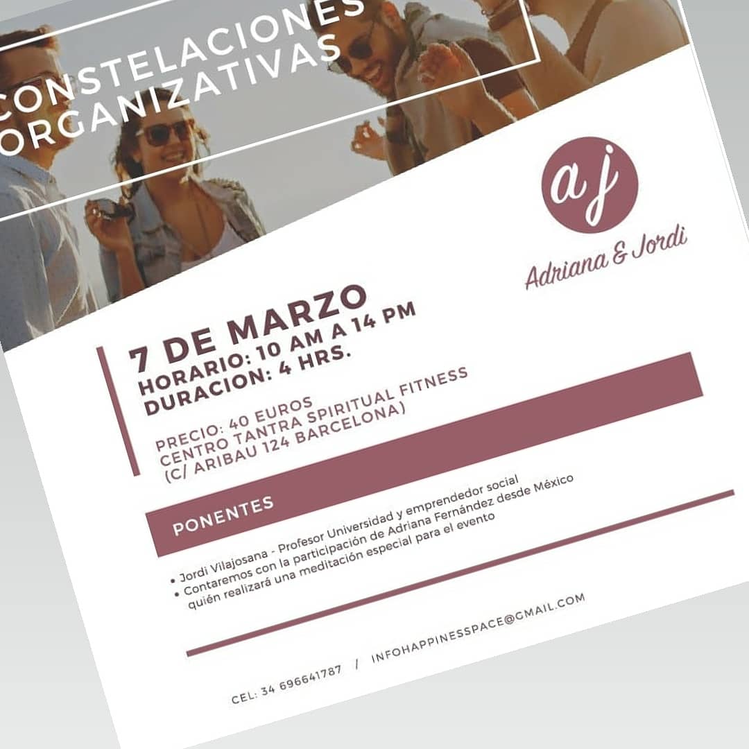 jordivilajosana's tweet photo. Las constelaciones organizarivas se han convertido en un excelente instrumento para equilibrar empresas y eliminar barreras al crecimiento. #constelacionesorganizativas #constelacionesfamiliares #liderconsciente https://t.co/3vGfqiwhAL