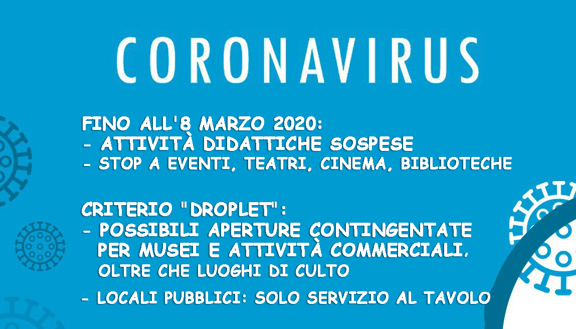 comunevenezia's tweet photo. #CoronaVirus #Aggiornamenti ⚠

➡  Il presidente del Consiglio domenica sera ha firmato il decreto con le nuove "misure urgenti di contenimento del contagio" da Covid-19

➡ All'interno le prescrizioni valide anche per il Veneto fino all’8marzo

🔍 https://t.co/o4TW6Imxdx https://t.co/kJAJIfWtcv