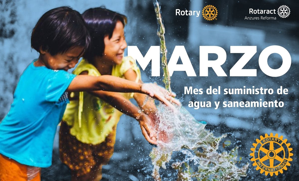 AnzuresClub's tweet photo. 💧En marzo, #Rotary celebra el mes del Suministro de Agua y Saneamiento.

🚀¿Eres un Club que quiere emprender acciones en esta materia? Aquí podrás encontrar una guía efectiva para ejecutar tu proyecto: https://t.co/unxMvbiSKE

1/3 https://t.co/qYXYLhTZ60
