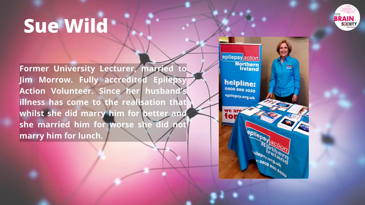 society_brain's tweet photo. On Wednesday, we will be joined by Dr Michael Kinney and Epilepsy Action Volunteer, Sue Wilde

Dr Kinney will be speaking about the current research, as well as his own research, in Epilepsy 🧠

Sue will be speaking about the work Epilepsy Action do within the community🧠 https://t.co/zef9qMe947