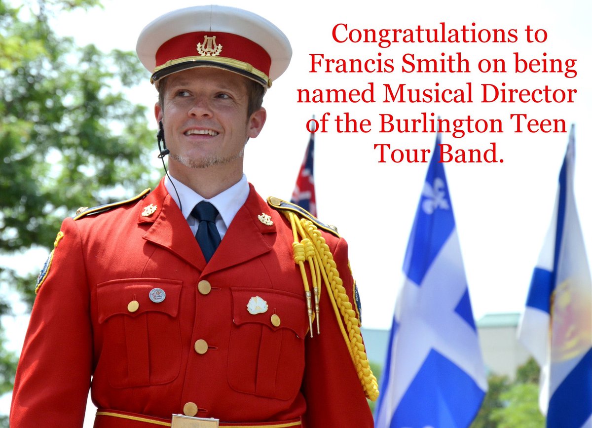 BTTB1's tweet photo. Today we congratulate Francis Smith on being named the New Music Director (Associate Director of Bands) of the @BTTB1.   Only the 5th in our 73 yr history!  #BTTBpride #tradition #bttbalumni. https://t.co/uUiAhtabdG