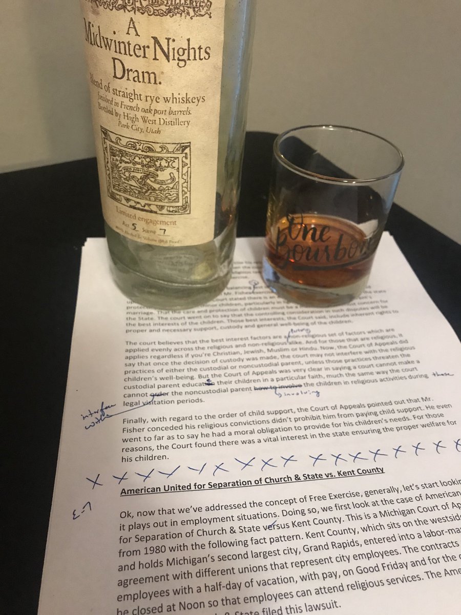 tonysnyder's tweet photo. I only drink when edit, not while I  write (my writing can be rough enough without a tasty beverage to keep me company). #MichiganConstitution #FreedomofReligion #A1S4 https://t.co/ZHrZCa3IHC
