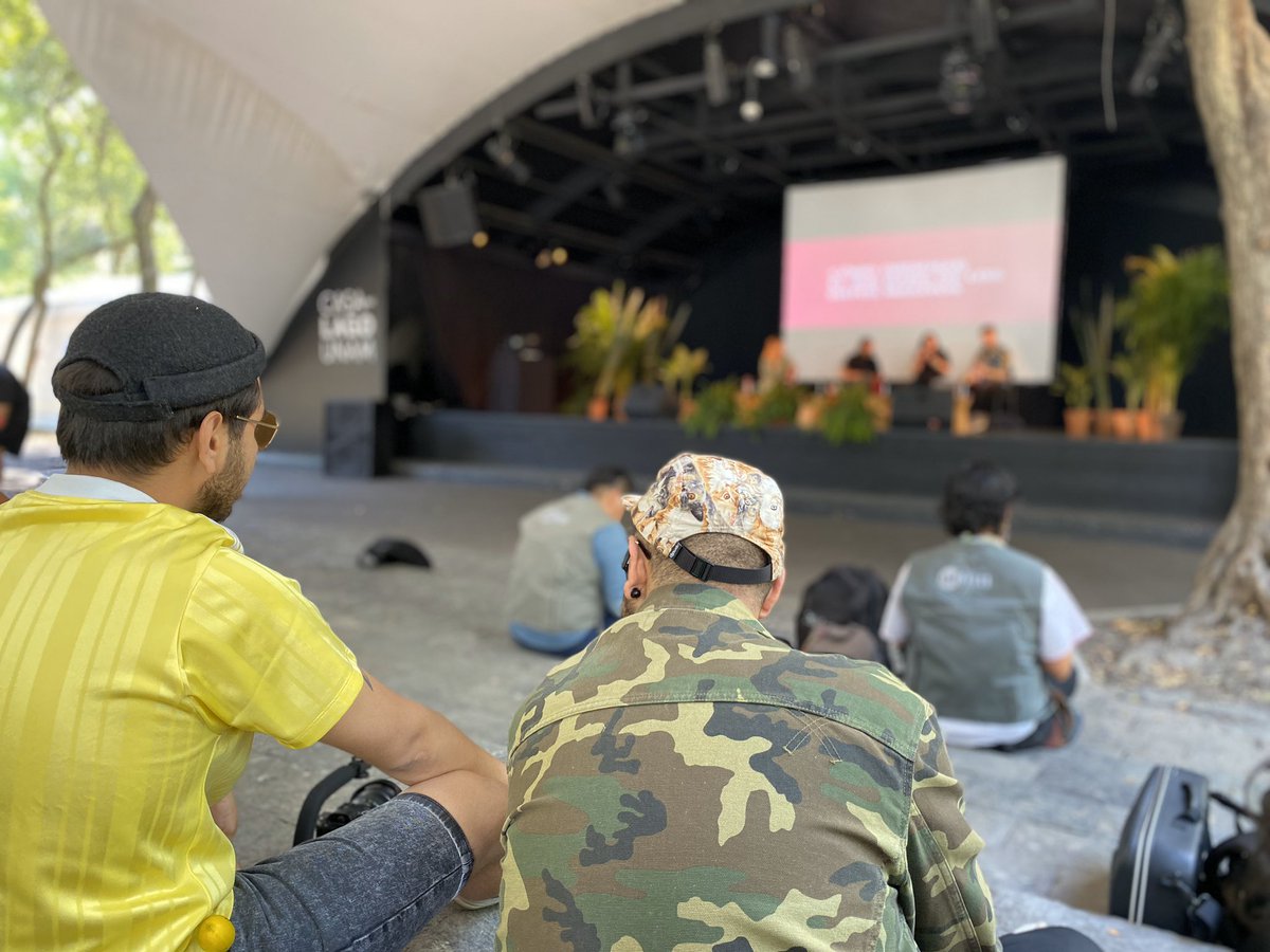 mxbritish's tweet photo. En la segunda jornada de #SelectorProCDMX, el panel de @NicolasMadoery, @protopeople, @Connie_Fue y Francisca Sandoval, compartiendo perspectivas sobre el tema “Ideas para pensar la innovación digital”. 
@CasadelLago @nodo_tv https://t.co/Md9WjTHb2p