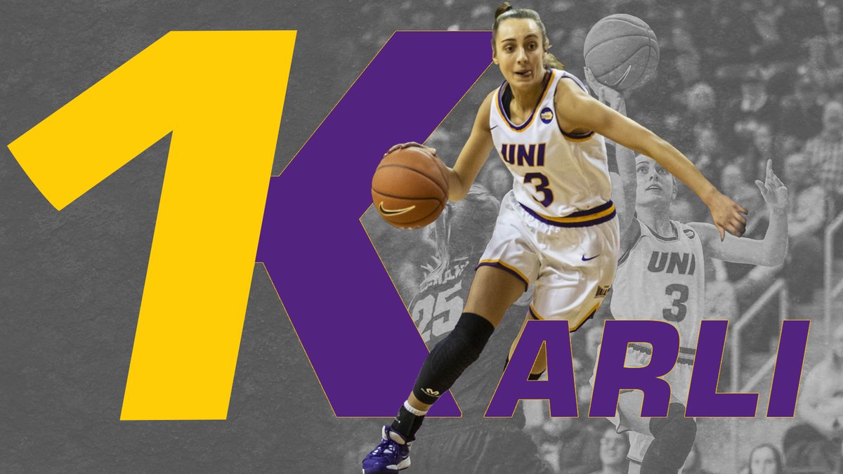 Karli Rucker went to the line with 6:15 to play in the game and hit both for her 1,000th and 1,001st career points. She becomes the 25th Panther to join the 1,000-point club. Congrats, <a href="/karli_rucker/">Karli Rucker</a>! 

#UNIFight