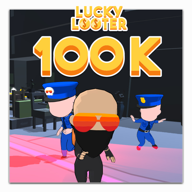 RadPirates's tweet photo. Yaar matey you sure know how to steal stuff because you just stole our hearts ! 100 000 DLs already crushed for Lucky Looter ! Give Lucky Looter a try !

https://t.co/2aNrNdjVcP
https://t.co/lsd5AJvtGk

#indie #indiegame #gamestudio #mobilegame #radpirates #luckylooter #milestone https://t.co/9XYfLzYfi0