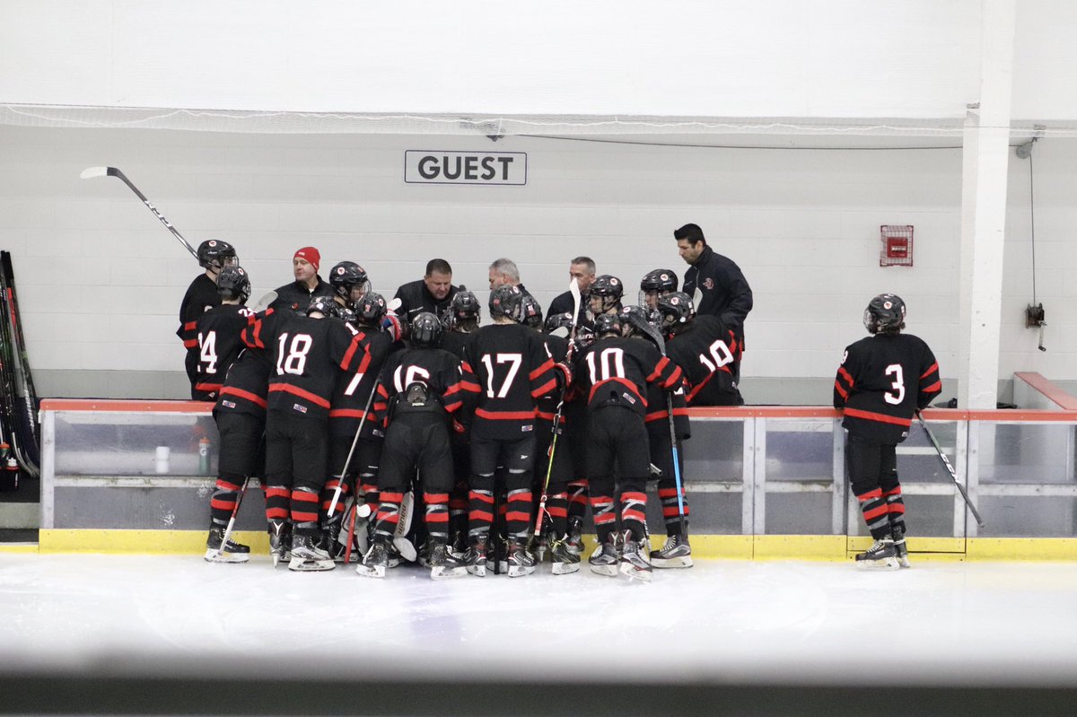 PFcardinals's tweet photo. HUGE 4-0 win against BC High!🎉 Cardinals advance to the Super 8 Winners Bracket Final on March 7th at Loring Arena! 
We had a great crowd today! Big thank you to all who made the 2 hour trip to Bourne! We appreciate all of the support!❤️ #PFhockey #RollPope #RoadToTheGarden https://t.co/v6jZFILgGq