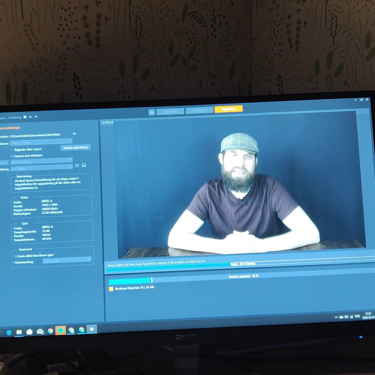 ReostatMedia's tweet photo. Ett av våra projekt är att göra korta utbildningsfilmer för Liber läromedel. I veckan kommer en kort film om Melodifestivalen https://t.co/aEpuMjJqs0