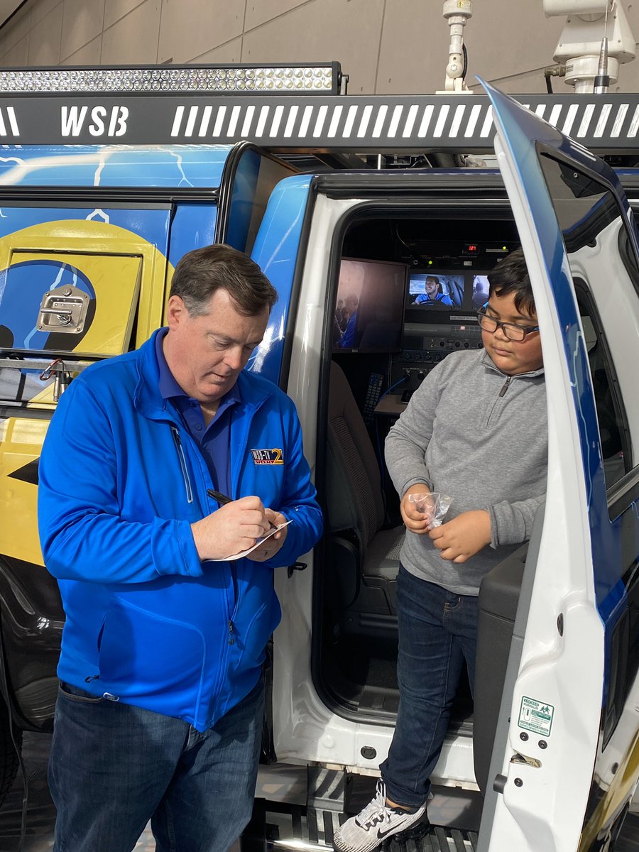 MattWSB's tweet photo. Our own @TonyThomasWSB is signing autographs left and right out here! #manofthepeople #autoshowWSB https://t.co/uZFBitZGlv