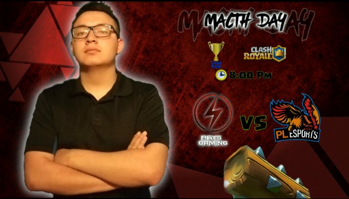 🔰Partido del día🔰
🤯Hoy nos enfrentamos a un rival muy difícil en la Copa Ram👀, confiamos en nuestros muchachos para obtener la victoria y estar en la cima del grupo G 💪🏻.

🏆 <a href="/RamCopa/">Copa RAM</a> 
🆚 @PLEsportsHgo 
🗣️ <a href="/EdEspinosaLM/">Eduwin Espinosaᴸᴹ빛💥</a> <a href="/LautaroCR90/">Lautaro Ortiz</a> 

Mucha suerte chicos🥳👏.
#GoRaysGaming🇲🇽