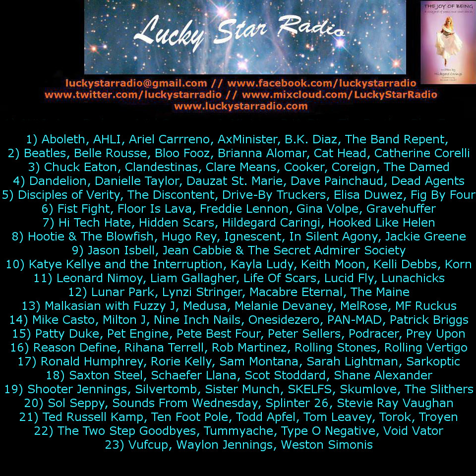 LuckyStarRadio's tweet photo. MARCH PLAYLIST
TUNE IN! SHARE! EXPERIENCE!

https://t.co/NpDc3mqL3g

mobile app
https://t.co/95tqED1sfR

Winamp, iTunes
https://t.co/XONDavETfH

Windows Media Player
https://t.co/BWLTzSgje7

Real Player
https://t.co/EuxaHLyRtp

QuickTime
https://t.co/IRZfowwHcV https://t.co/Ekch5r4Z5c