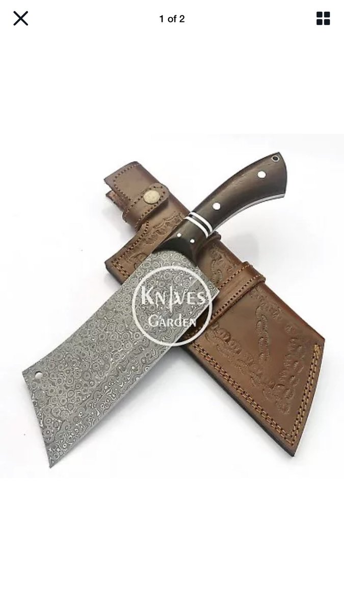 EdgeXSharpStore's tweet photo. Damascus Steel Cleaver Knife 13" RainDrop

Grab Here : https://t.co/kCXnoZkhWL https://t.co/nWEwV3uGFY